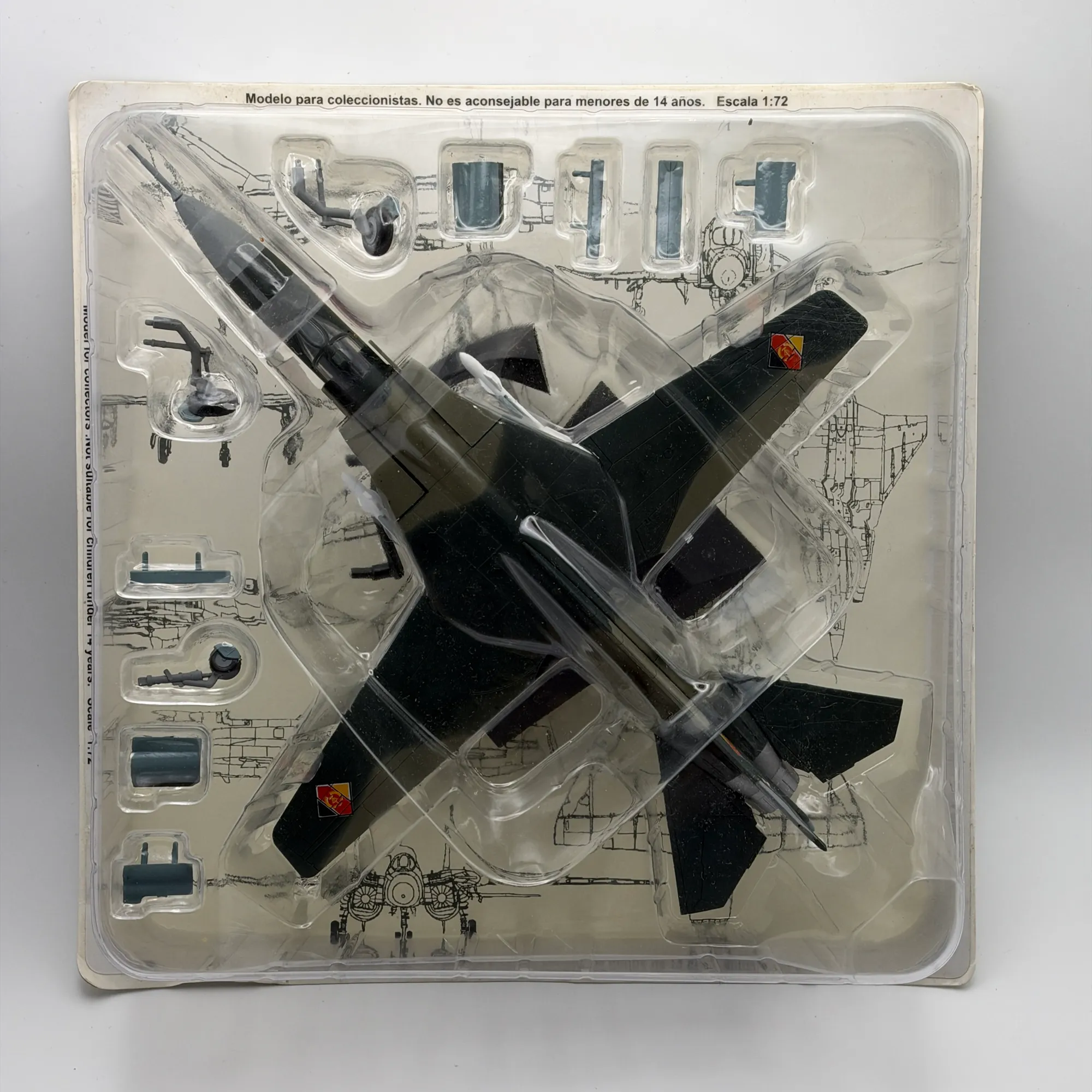 Altaya 1:72 Mikoyan-Gurevich MiG-23MF Flogger Diecast East German Air Force AY030, photo 1