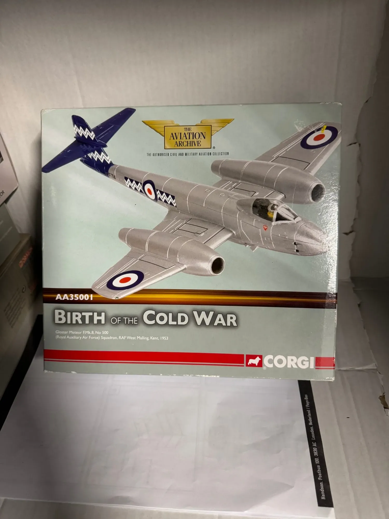 Corgi 1:72 Gloster Meteor F.Mk 8 Diecast Royal Air Force AA35001, photo 1