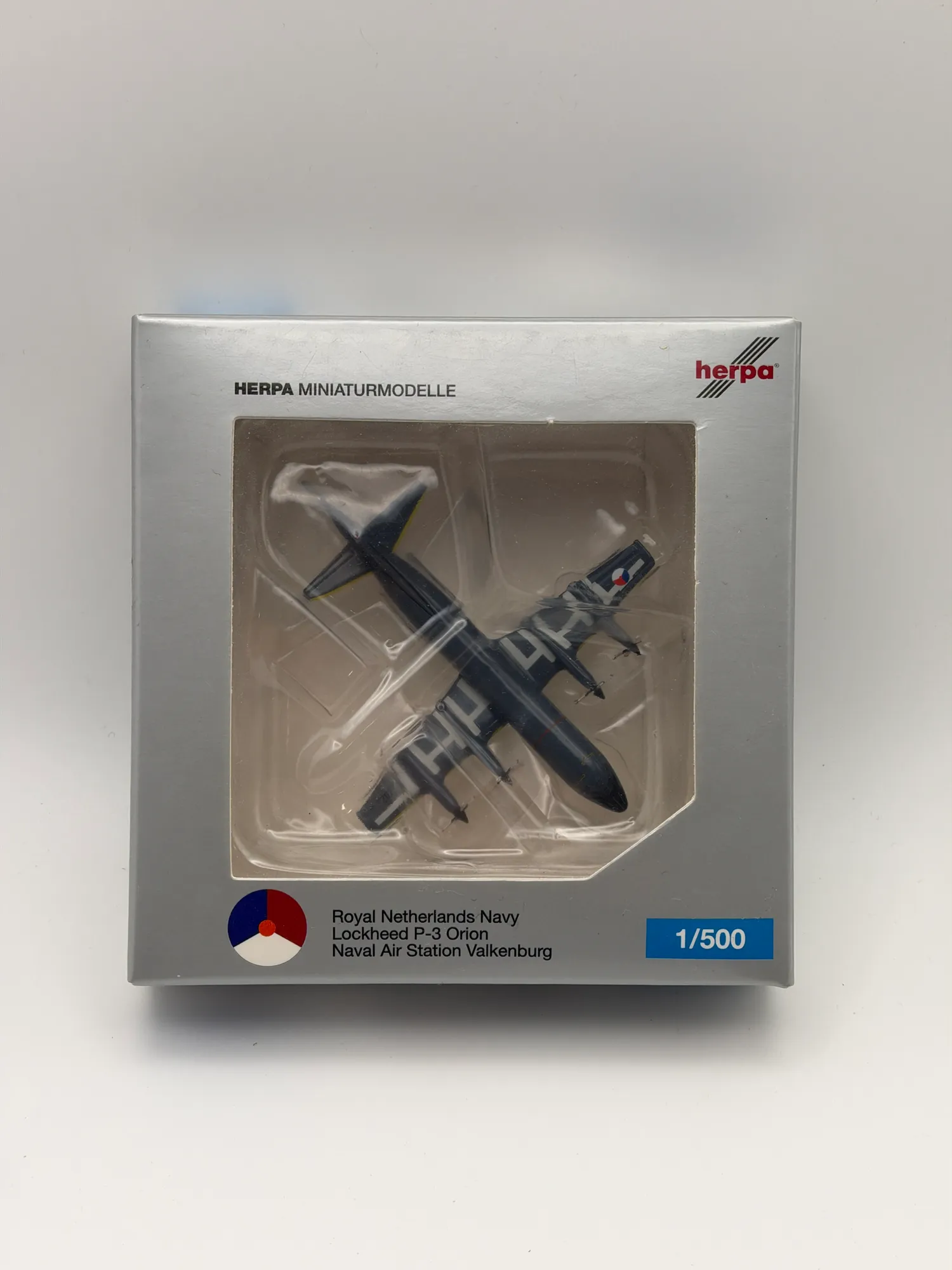 Herpa 1:500 Lockheed P-3C Orion Diecast Royal Netherlands Navy 520829, photo 1