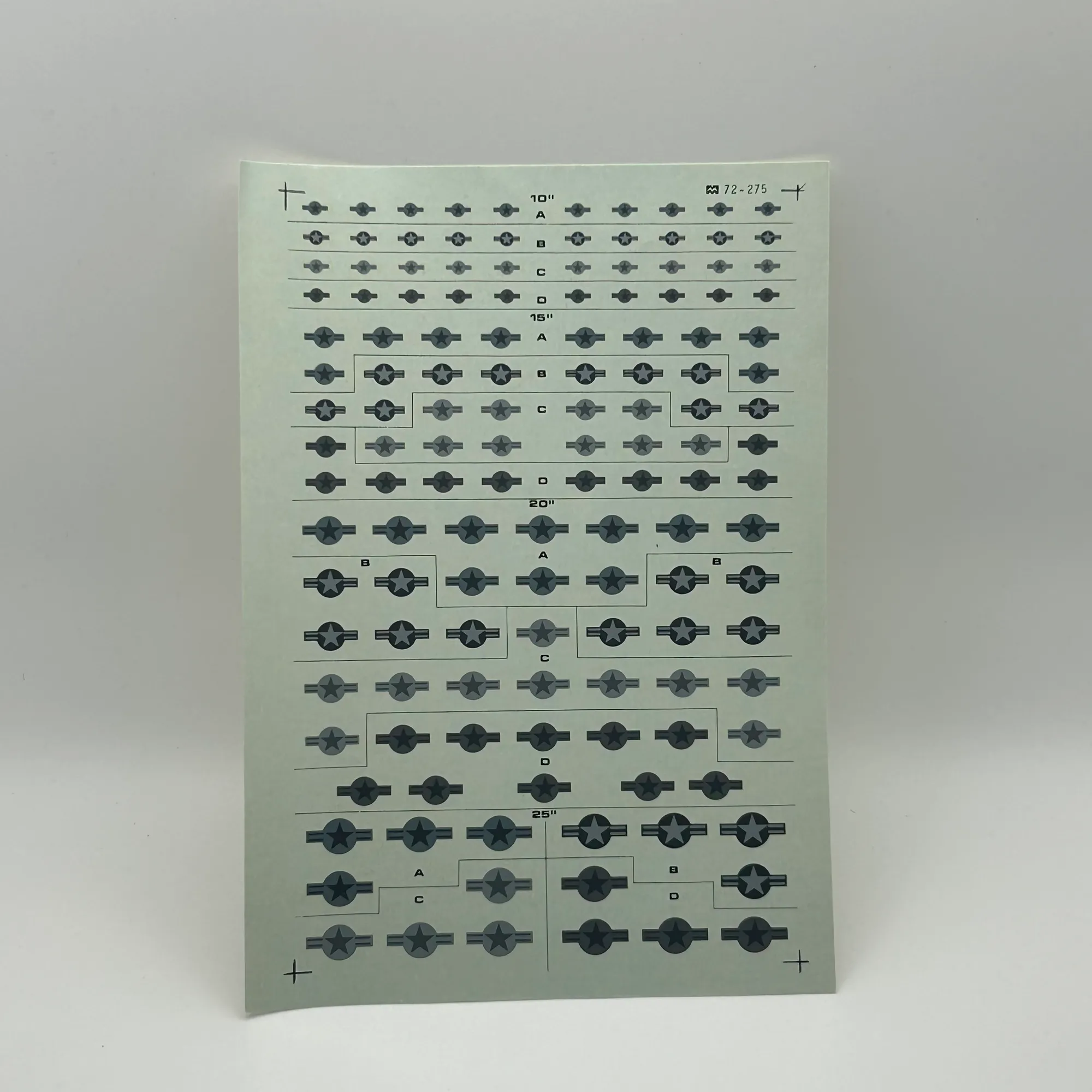 USAF roundel Decal waterslides, photo 1