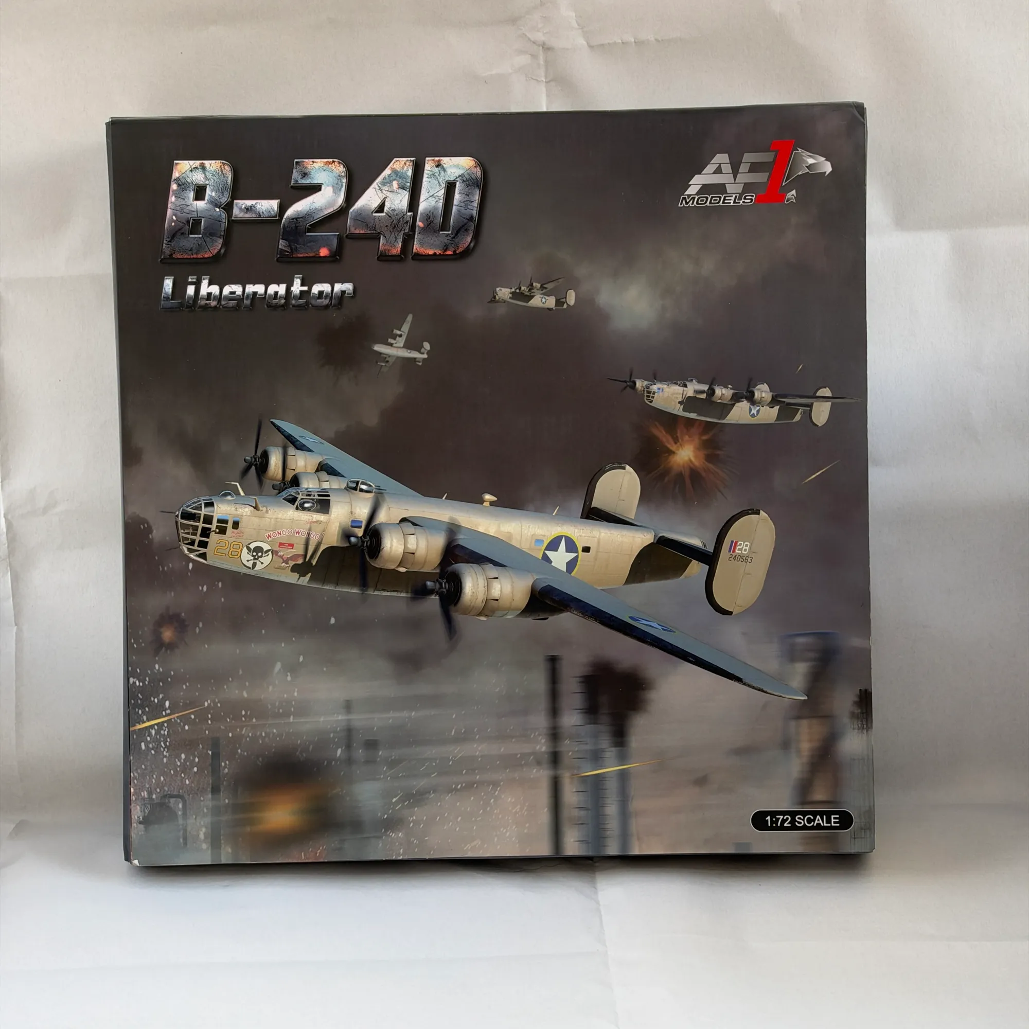 Air Force 1 1:72 Consolidated B-24D Liberator Diecast USAAF Wongo Wongo AF1-0157, photo 1