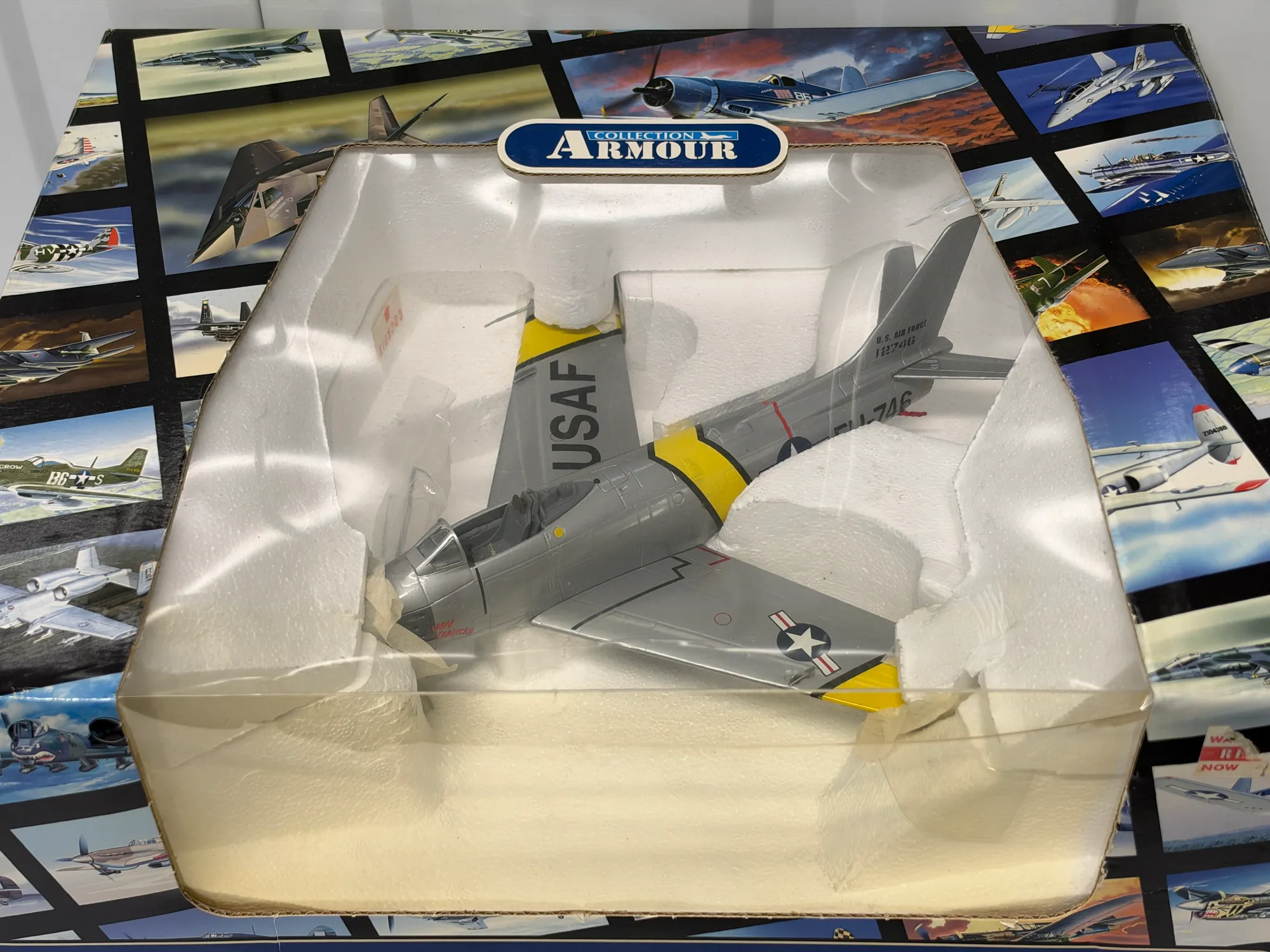 Franklin Mint Armour 1:48 North American F-86E-10 Sabre Diecast United States Air Force B11B925, photo 1