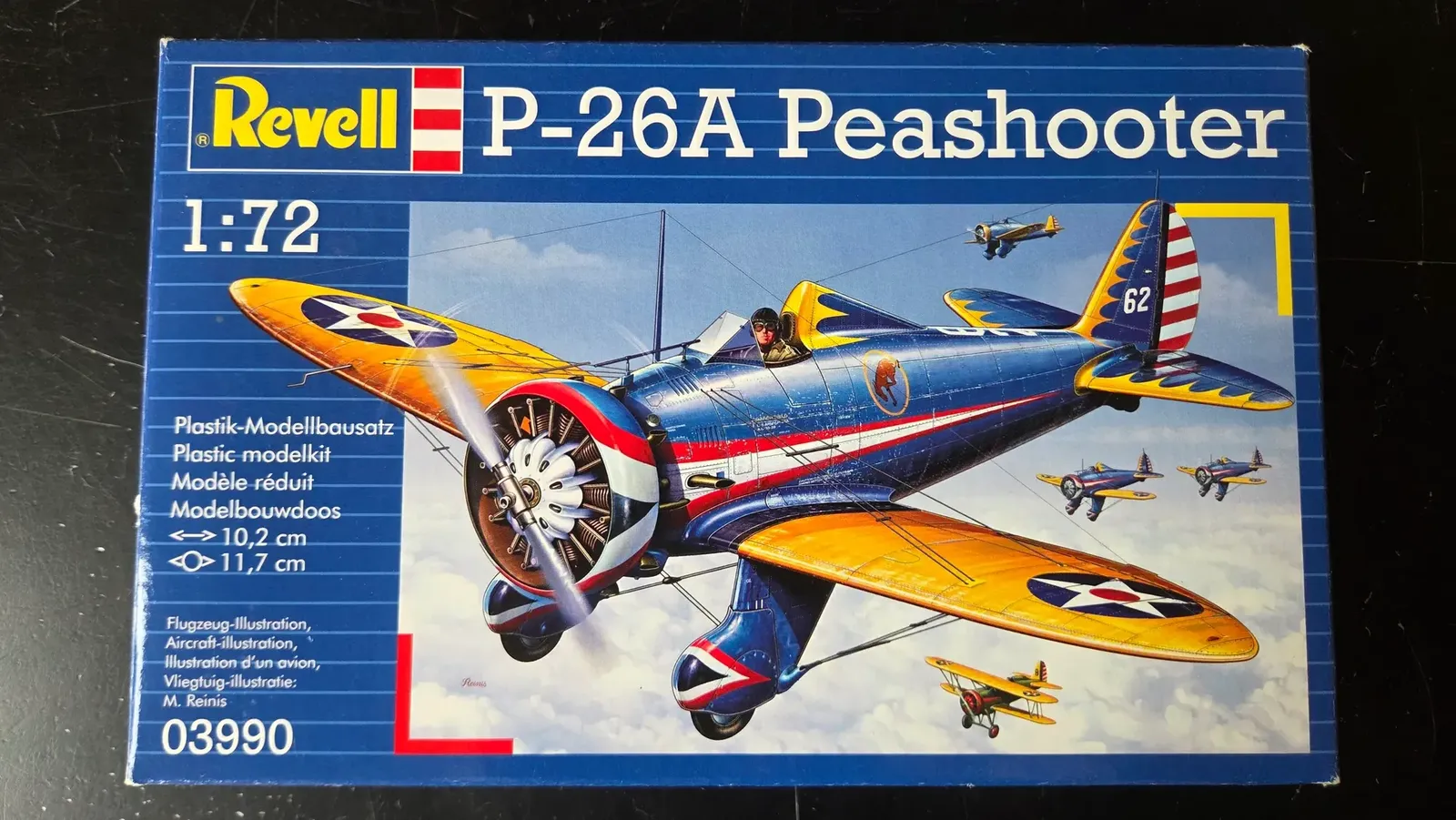 Revell P-26A Peashooter 1:72 sealed, photo 1