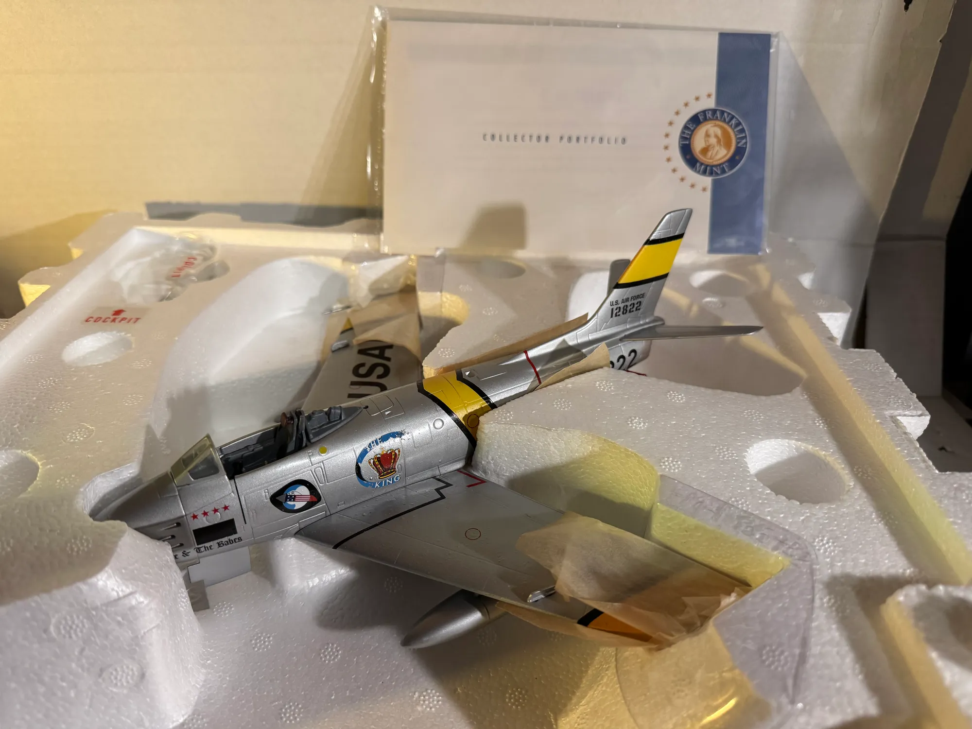 Franklin Mint / Armour 1:48 F86 Diecast United States Air Force B11E089, photo 1