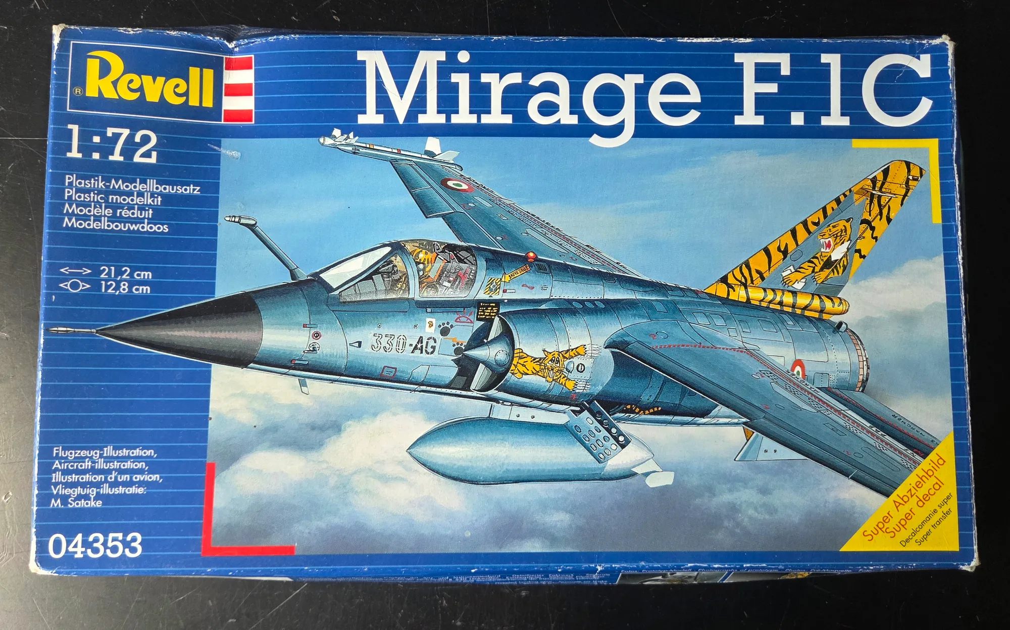 Revell Mirage F.1C 1:72 B, photo 1