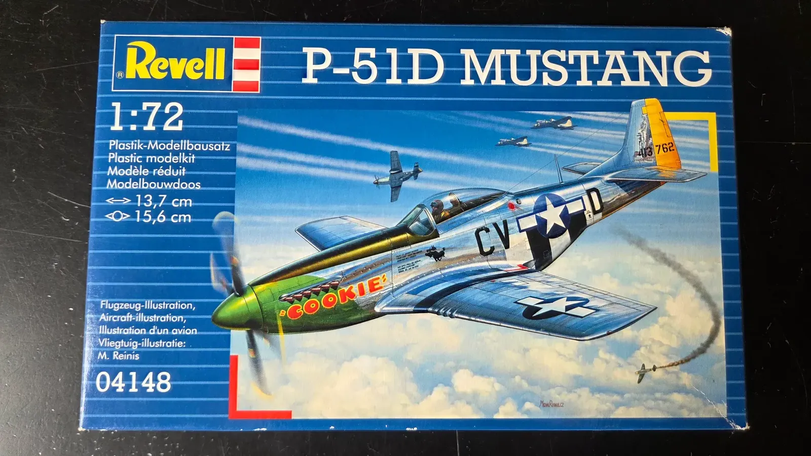 Revell P-51D Mustang 1:72, photo 1