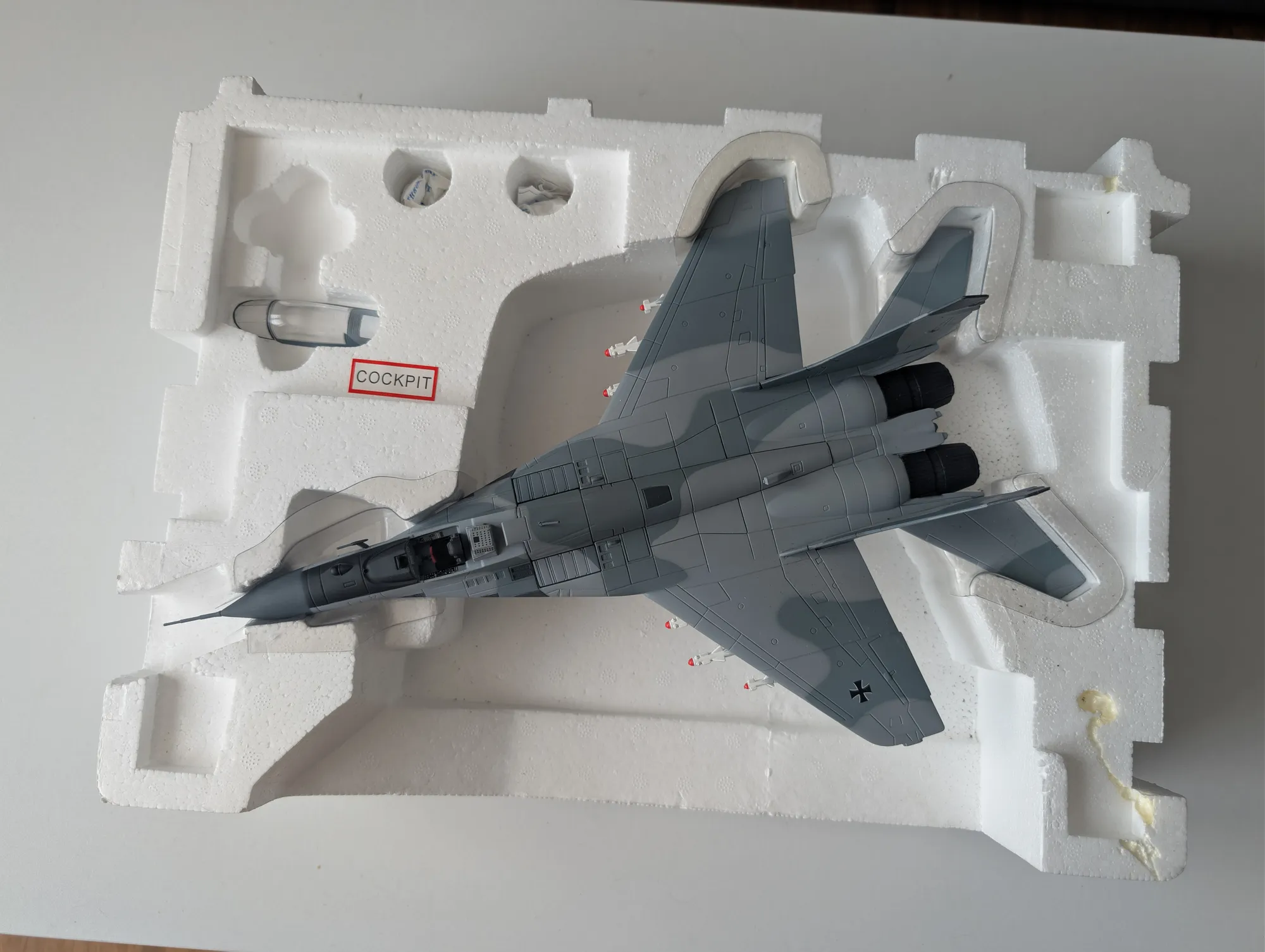 Franklin Mint / Armour 1:48 Mikoyan-Gurevich MiG-29G Luftwaffe 29+05 Steinhoff NATO codename Fulcrum, photo 1