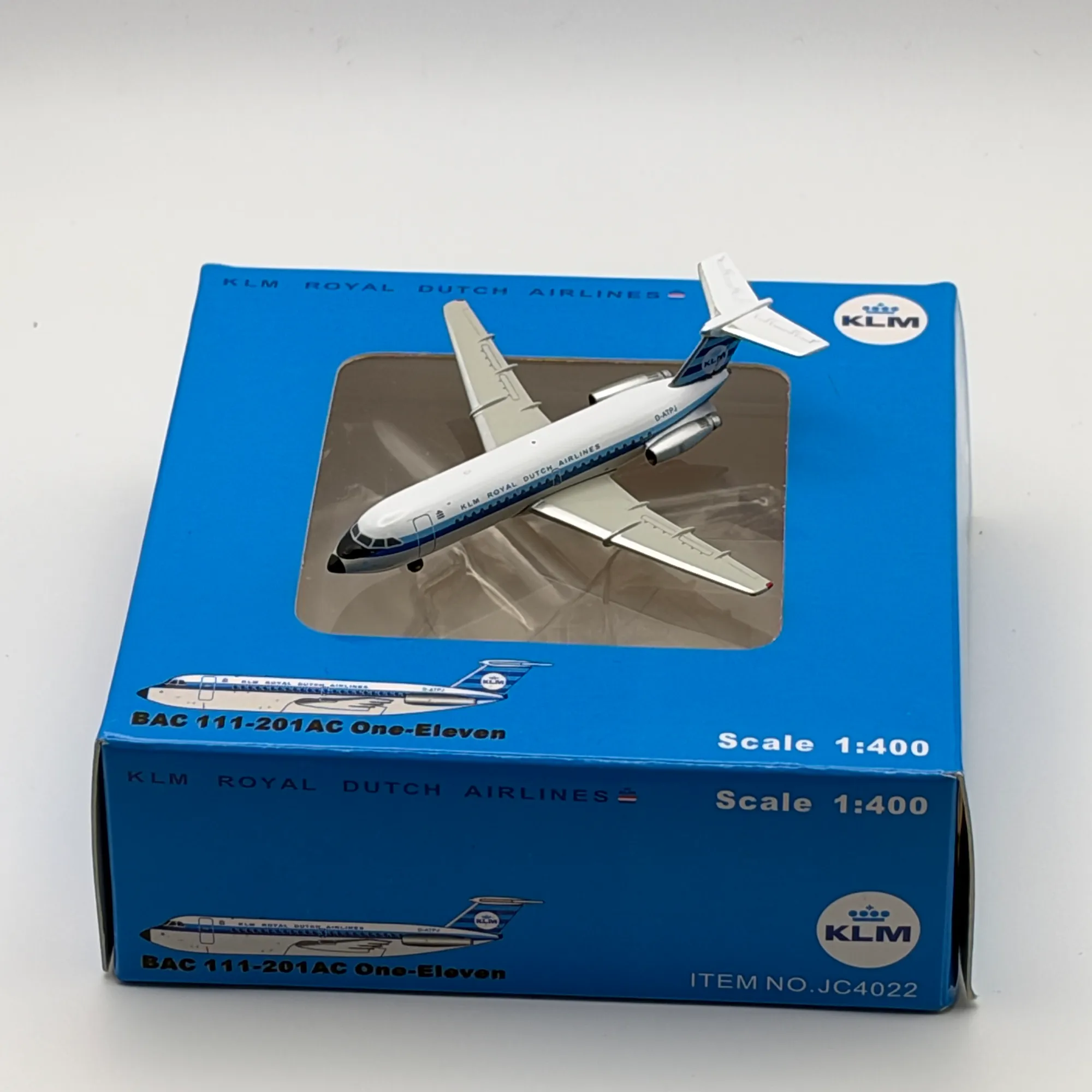 JC Wings 1:400 BAC One-Eleven 200 Diecast KLM JC4022, photo 1