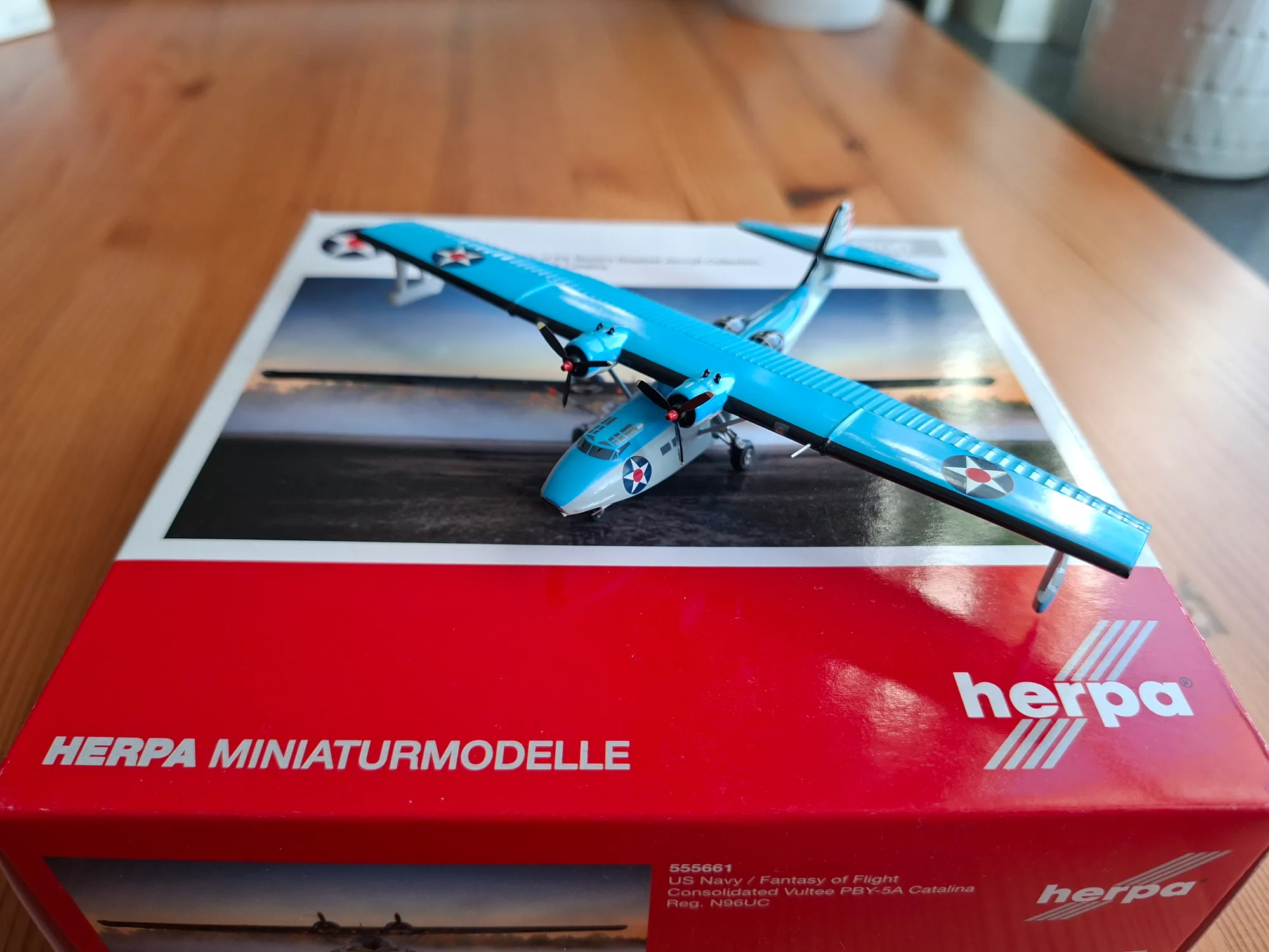 Herpa 1:200 PBY Catalina Diecast United States Navy 555661, photo 1
