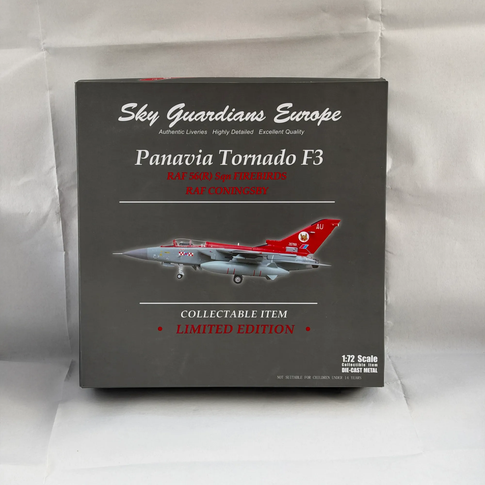 Witty Wings / Sky Guardians 1:72 Panavia Tornado F3 Diecast RAF 56 Sqn ZE789 SGE-72-001-007, photo 1